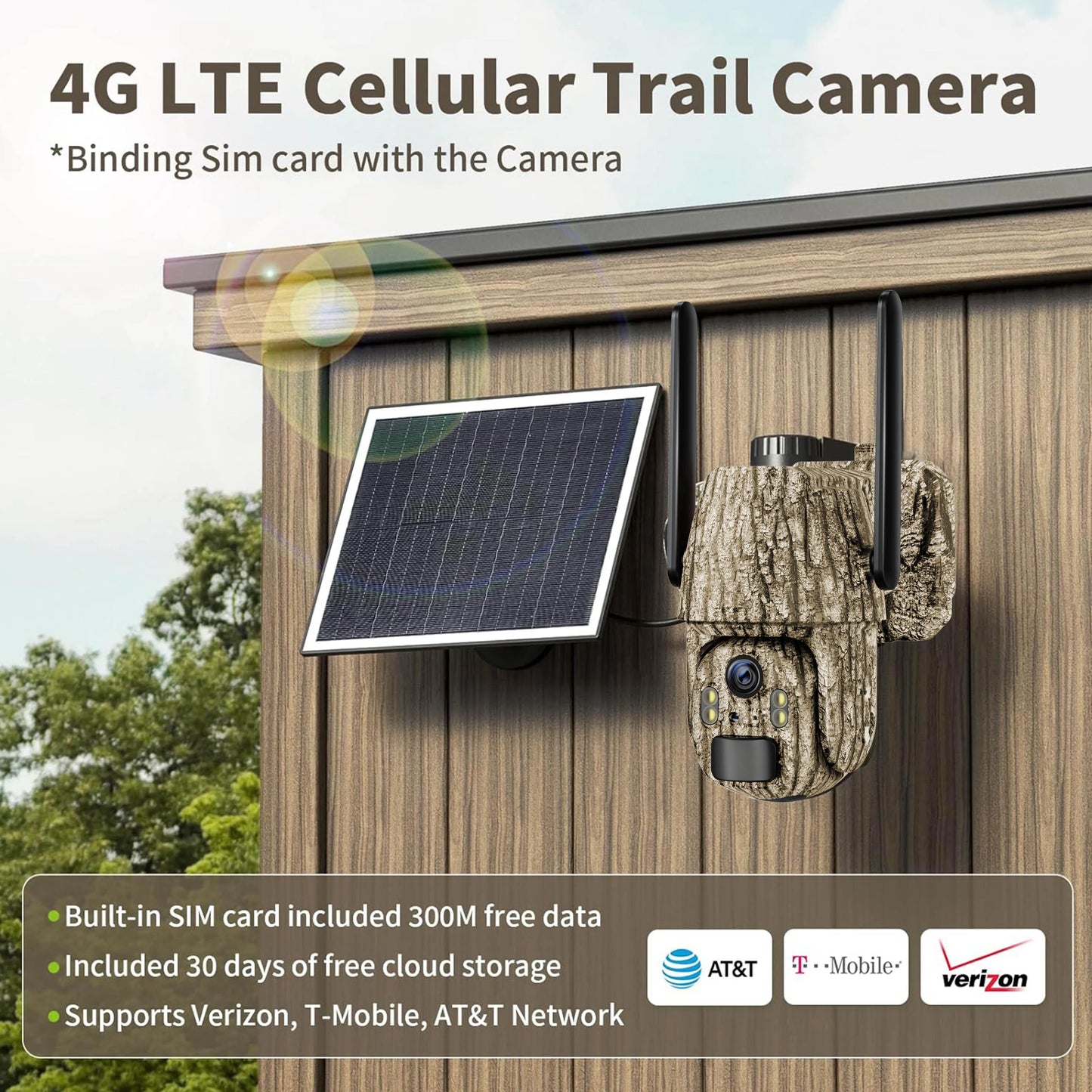 Hign-concerned 3rd Gen 4G LTE Cellular Trail Camera