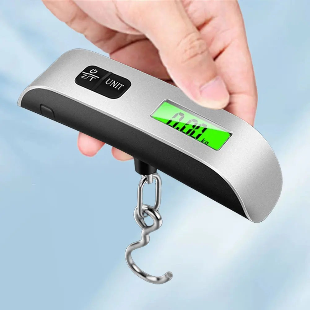 Shunmaii Portable Digital Luggage Scale 50kg LCD Display Travel