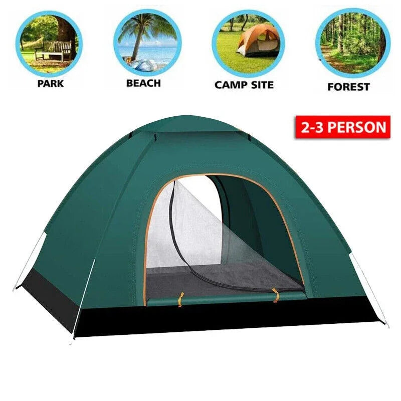 Building Automatic Pop Up Tent Two To Three People Outdoor Waterproof Sun Proof