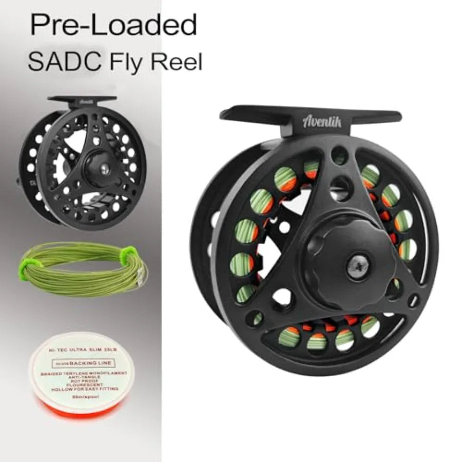 Extreme Fly Fishing Starter Kit Rod And Reel With Case