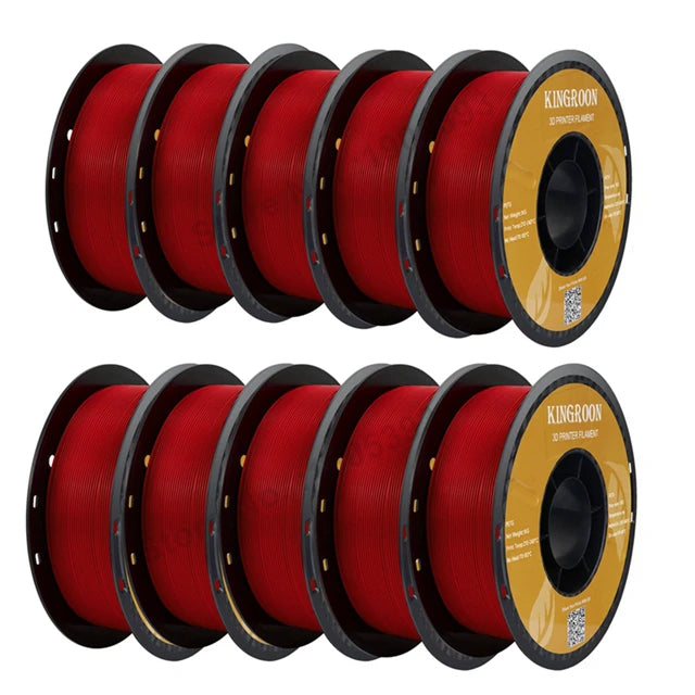KINGROON PETG 3D Printer Filament 1.75mm 5KG 10KG Mix Color 3D Printing Material 1kg/roll  petg Plastic For FDM 3dprinter
