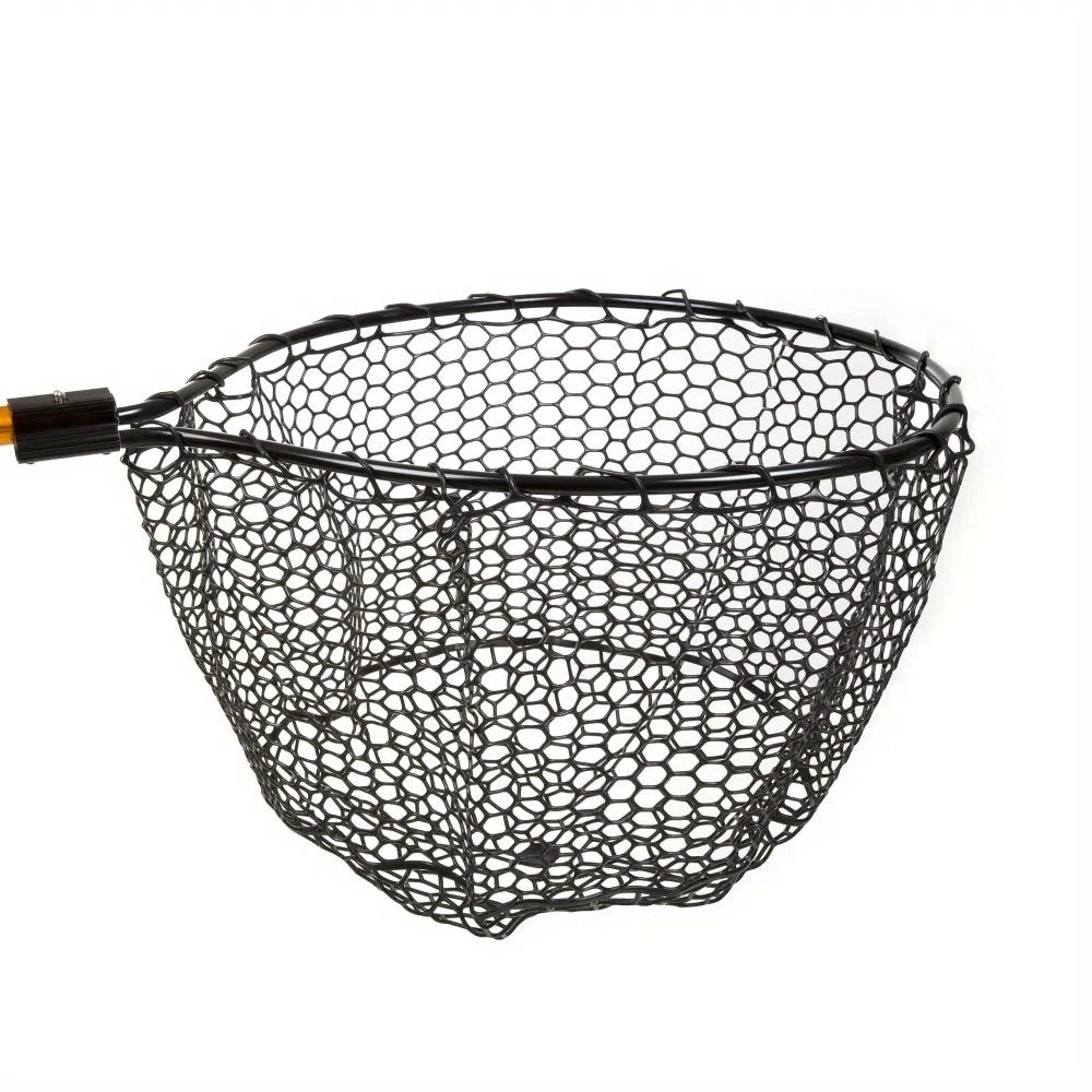 Hign-concerned Retractable Landing Net with Telescopic Pole