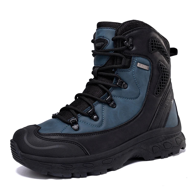 Louis Kadhrcn Mens Hiking Boots Waterproof Breathable Mountain Footwear