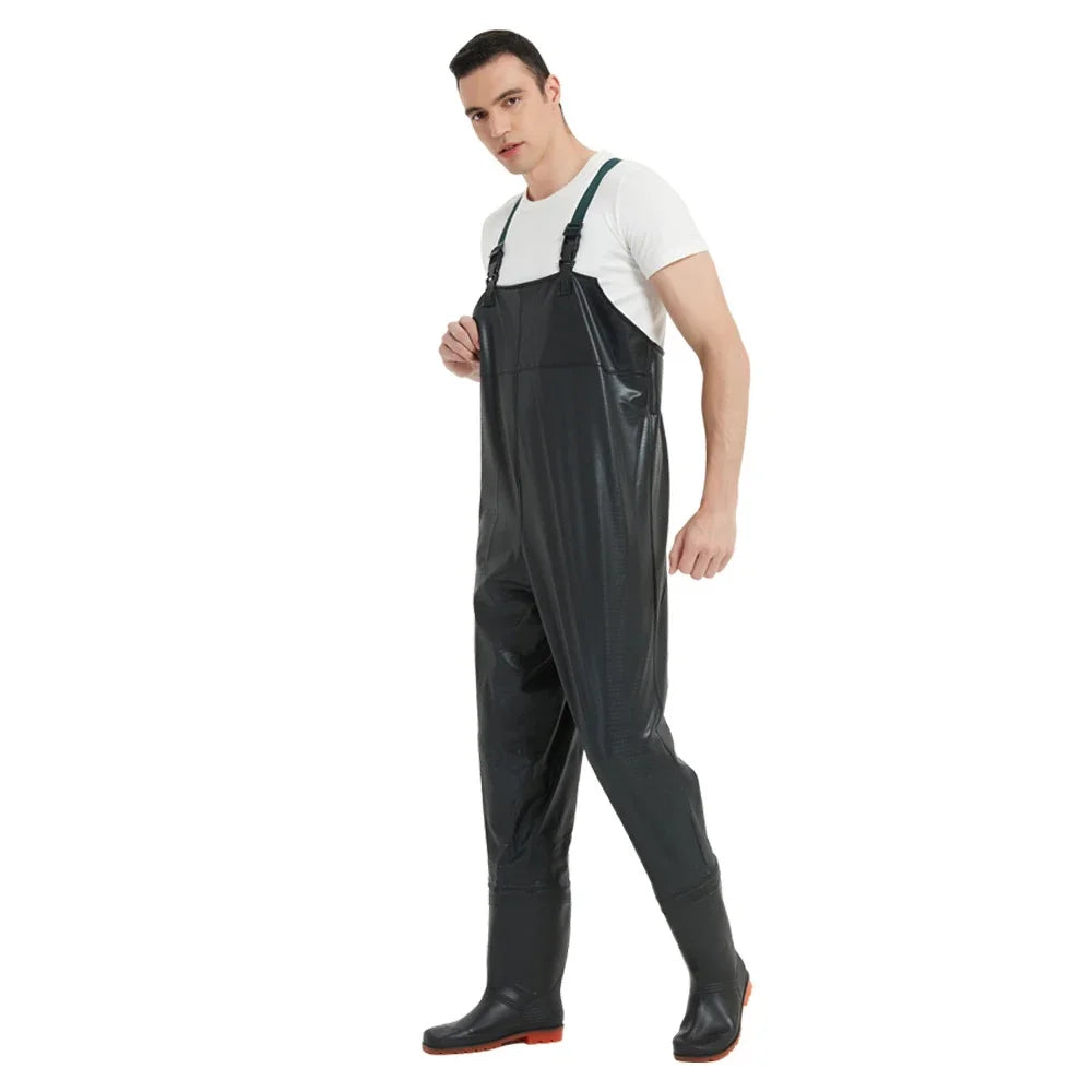 PVC Antislip Chest Waders For Men And Women
