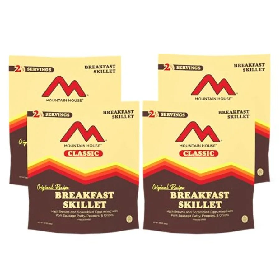Freeze Dried Camping Breakfast Skillet Long Shelf Life
