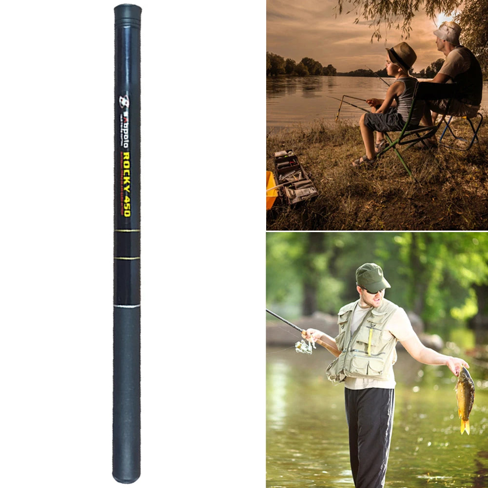Shunmaii Telescopic Fishing Rod Ultralight FRP Lake River Pond