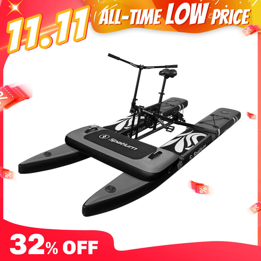 Spatium SUP Water Bike 2.0 Inflatable Pedal Kayak Pro