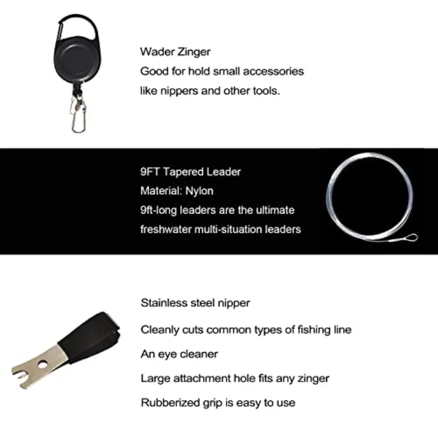 Extreme Fly Fishing Starter Kit Rod And Reel With Case