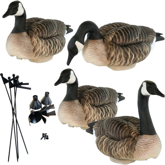 Heyday Canada Goose Floater Hunting Decoys 4 Pack HydroFoam