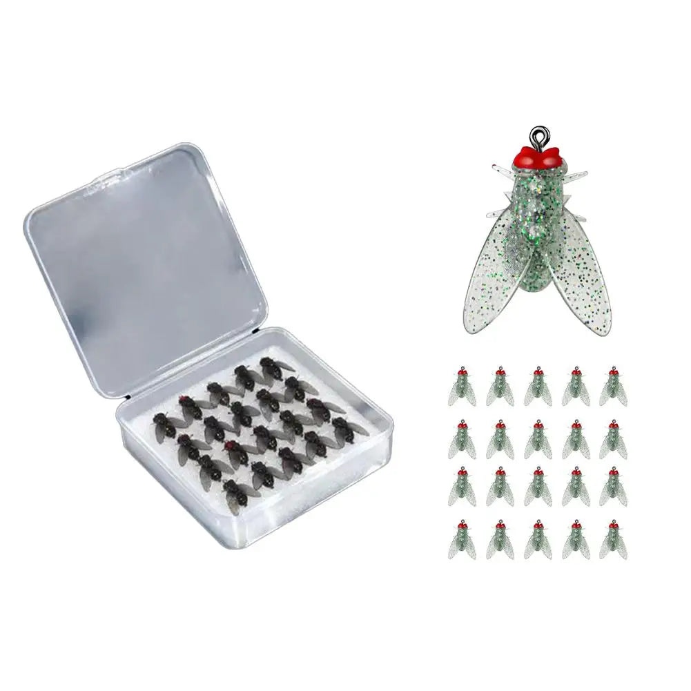 Fly Fishing Lure Kit Trout Jig Swimbait Set For Panfish