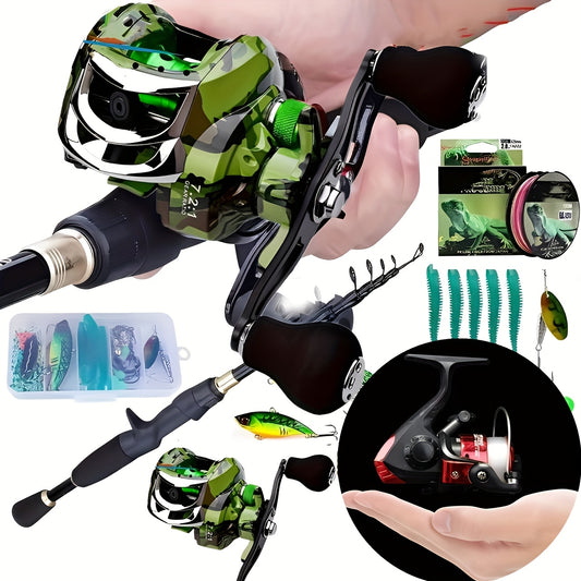 High Efficiency strong drag Metal baitcasting Reel