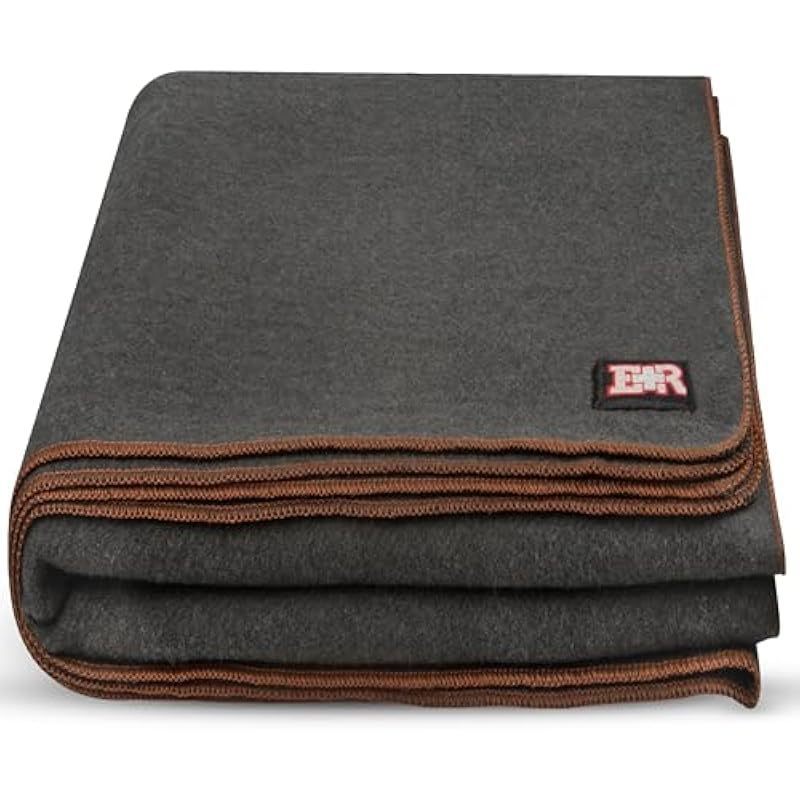Ever Ready First Aid Military Wool Blanket Outdoor Camping