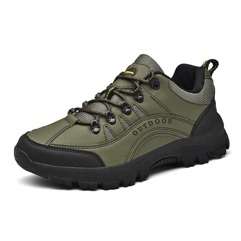 Men's Winter Hiking Shoes All Terrain Traction Rubber Sole