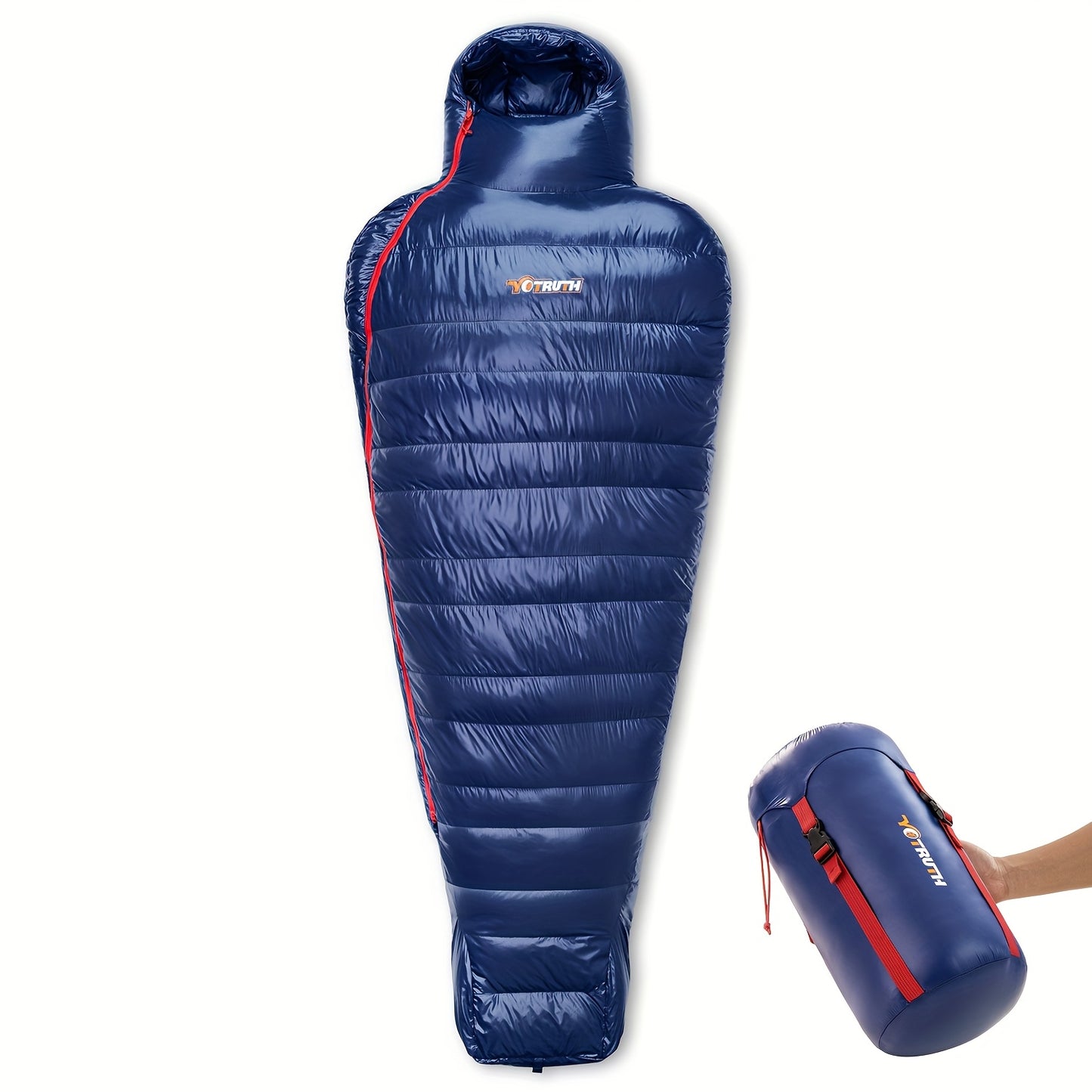 Duck Down 20F Mummy Sleeping Bag 650 Fill for Backpacking