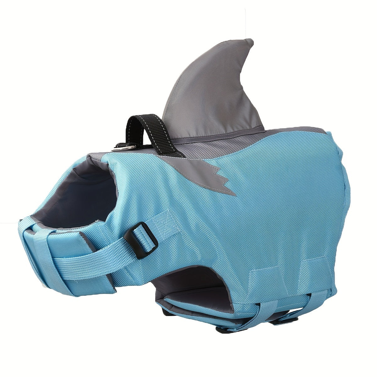 Reflective Shark Shape Pet Life Jacket Adjustable Dog Vest