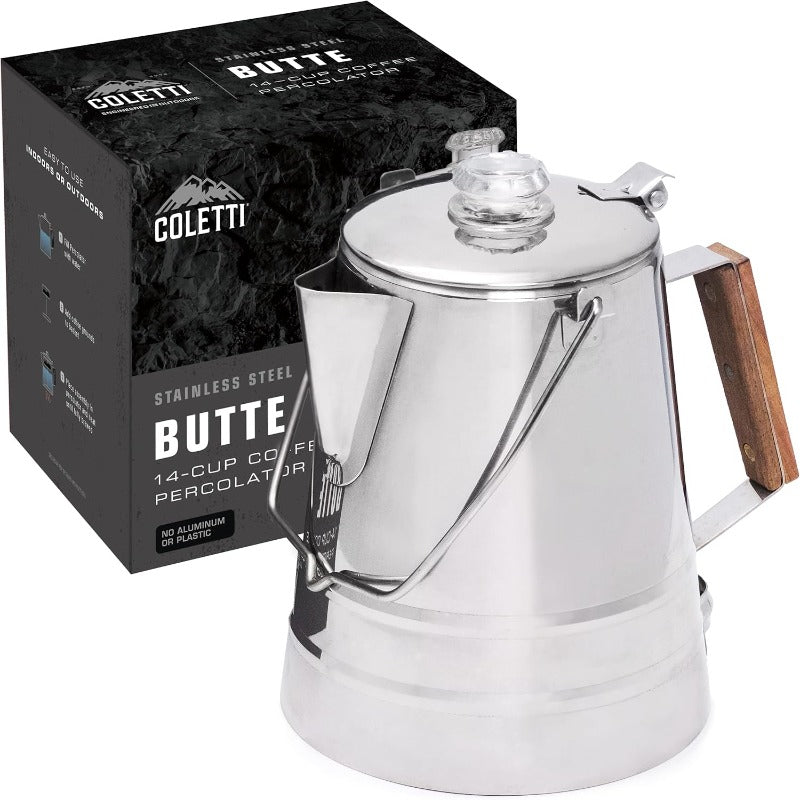 Coletti Butte Coffee Percolator for Camping