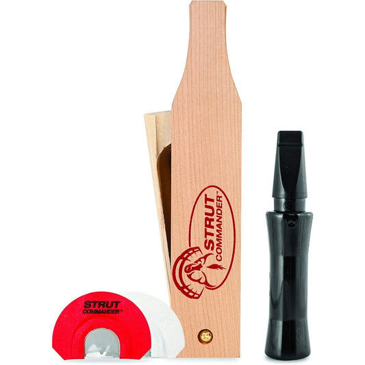 Strut Commander Complete Turkey Call Kit With 2 Diaphragm Calls