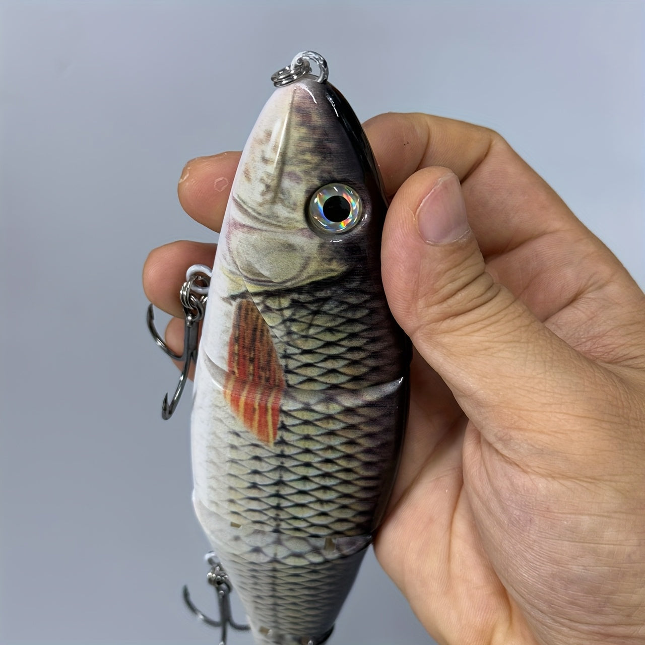 Lifelike Minnow Swimming Lure ABS Material for Freshwater and Saltwater