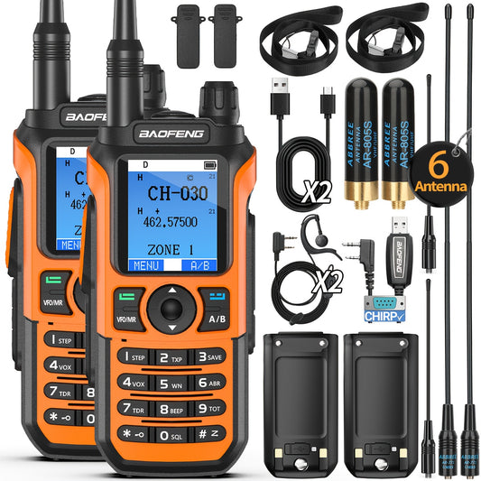 Baofeng GMRS Two Way Radio GM21 999 Channels USB Charger