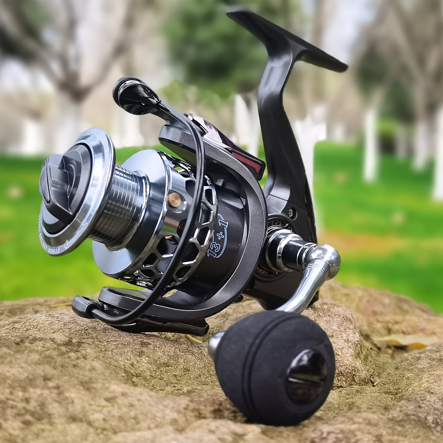 Sougayilang Spinning Reel 13 Bearings High Gear Aluminum Spool