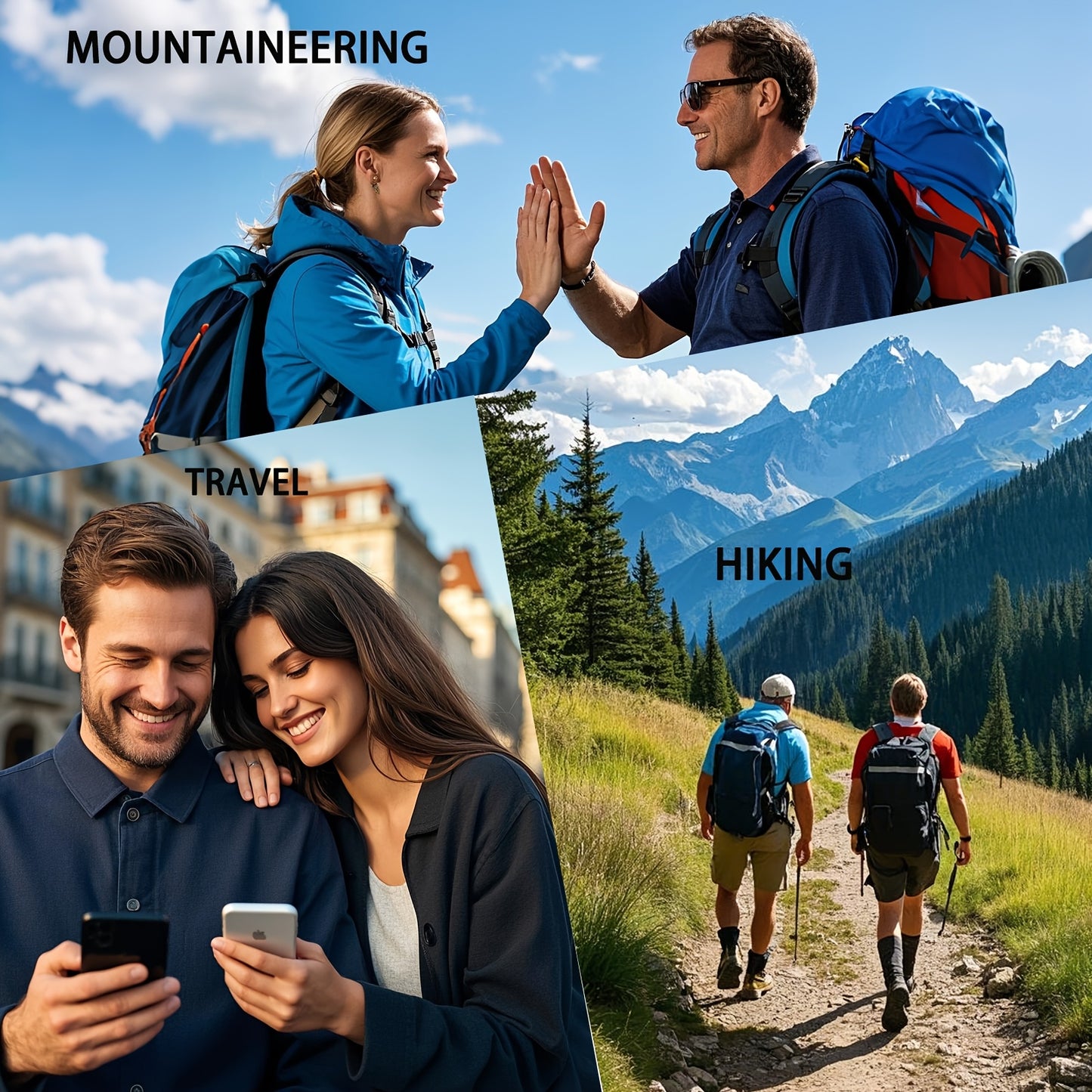 Royal Mountain Large Capacity Hiking Backpack Outdoor Travel Daypack