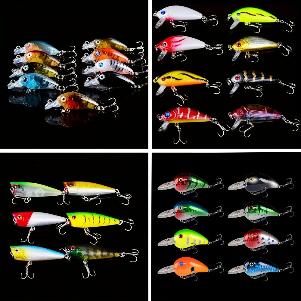 Bionic Lure Set Minnow Lures for Saltwater and Freshwater Fishing
