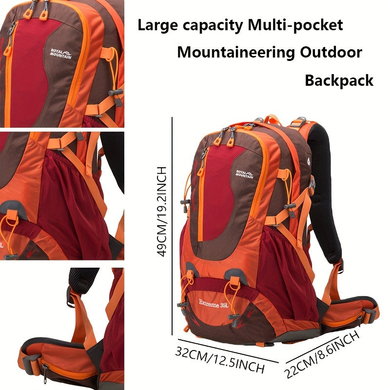 Lightweight Nylon Hiking Backpack Large Capacity Waterproof