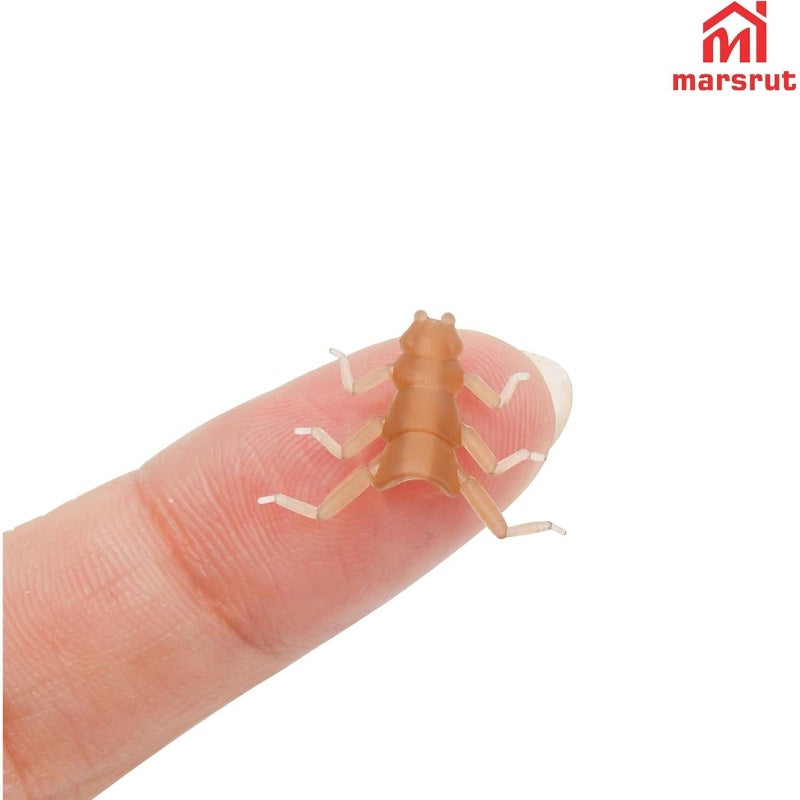 30pcs Stonefly Lures Fly Fishing Baits with Hooks & Stickers - Realistic Synthetic Fly Tying Materials, Soft Plastic Artificial Flies Suitable for Trout, Salmon, Bass, Pike - Fly Fishing Combo Set