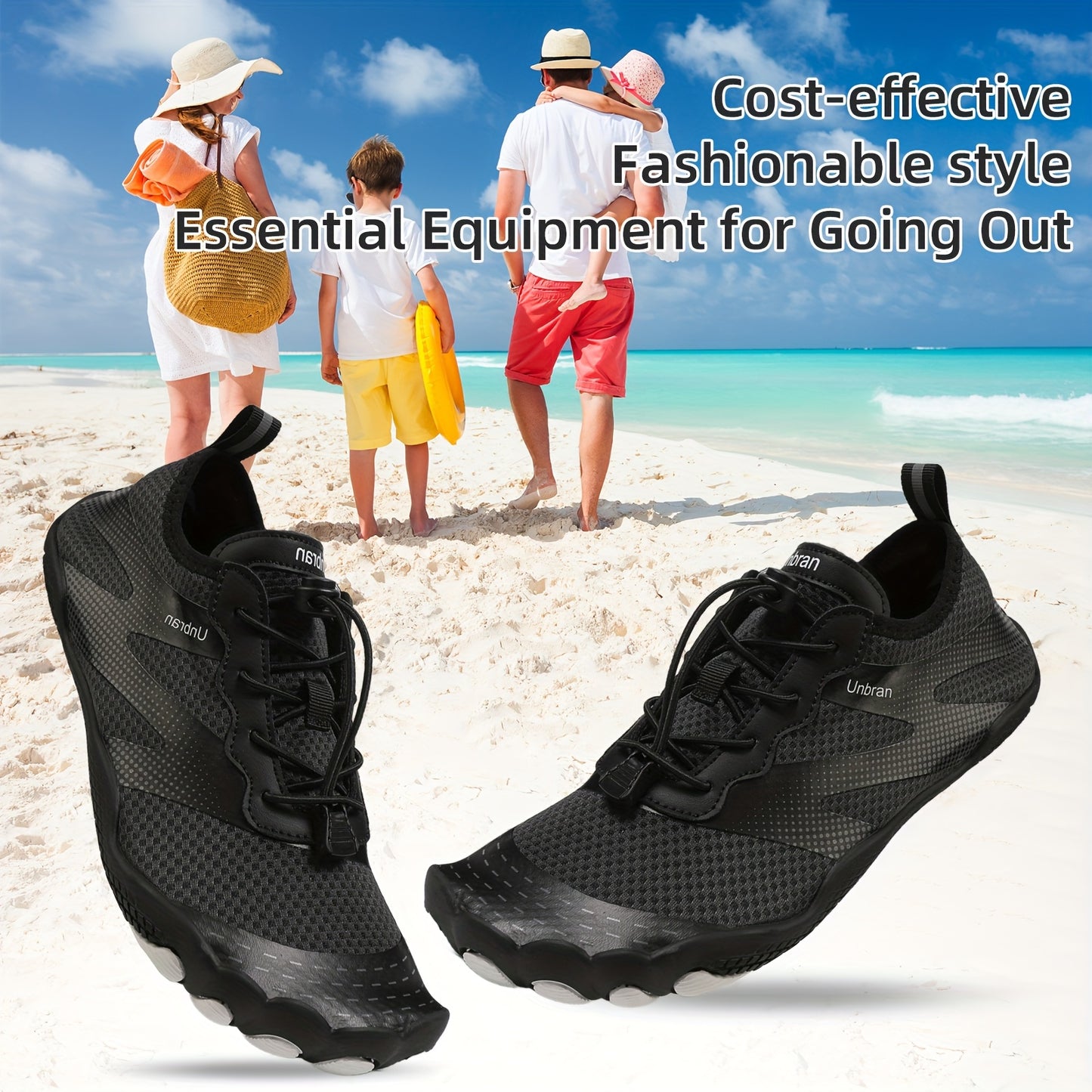 MMQ Water Shoes Unisex Quick Dry Barefoot Beach Pool
