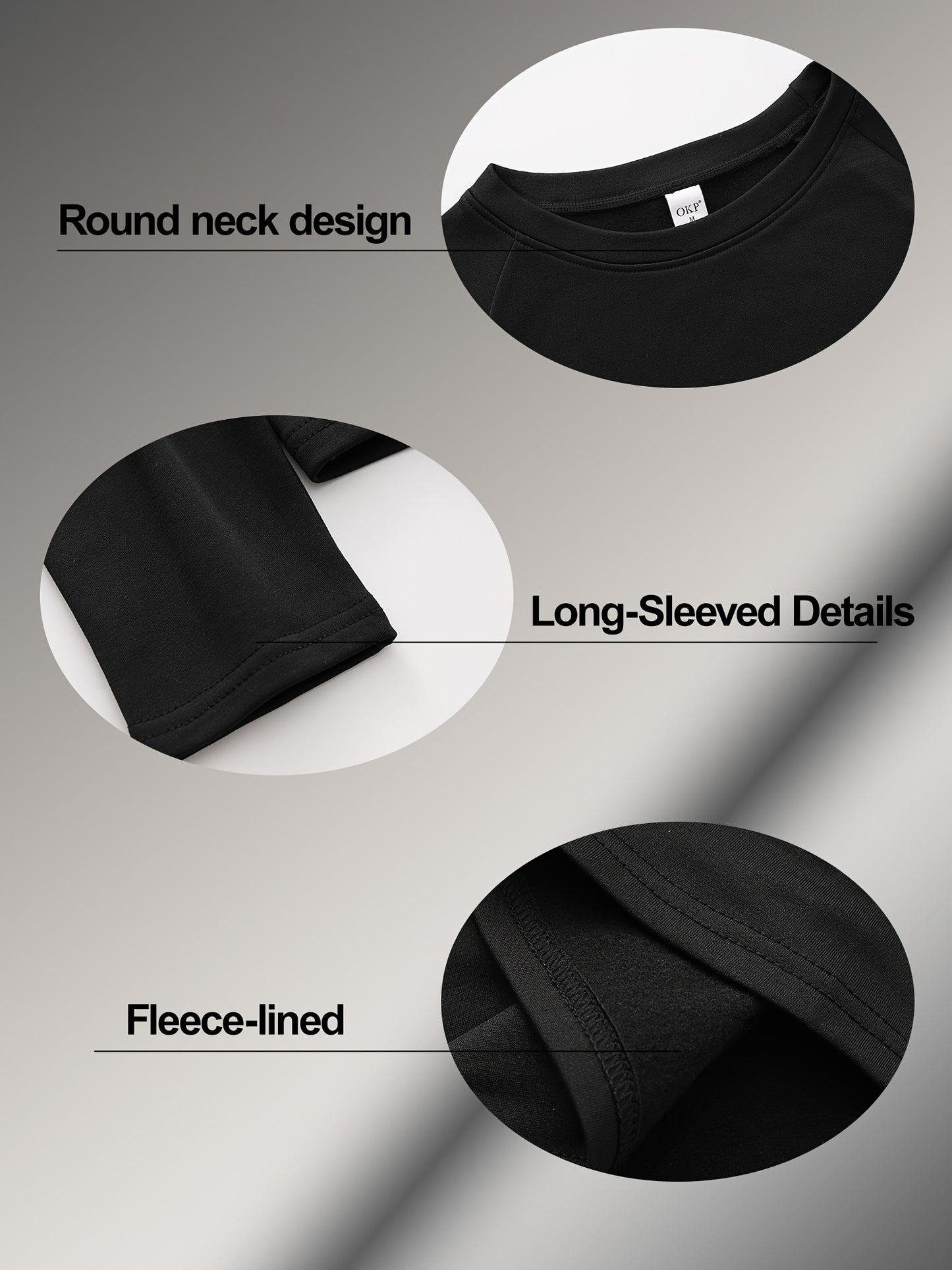 Men's Winter Compression Thermal Underwear Set With Quick Dry Fabric