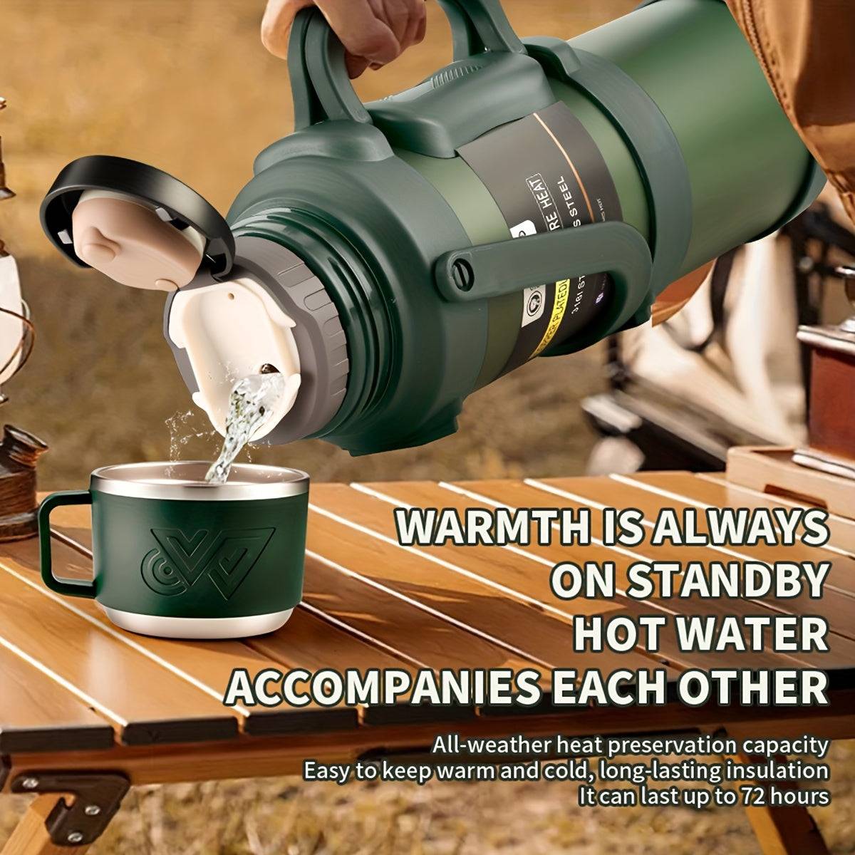 Insulated 316 Stainless Steel bottle For Outdoor Travel