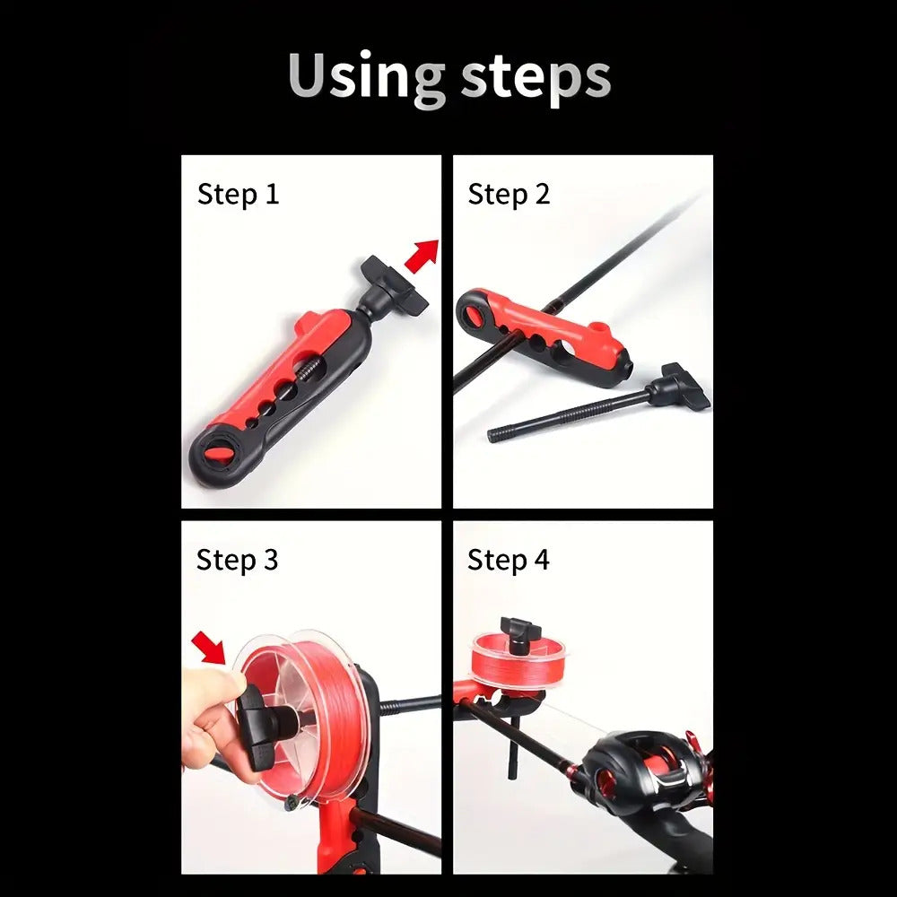 Portable Reel Line Spooler For High Quality Fishing Line Winding