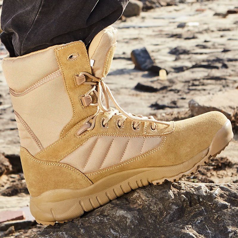 All Terrain Trekking Boots Cushioned Insole Non Slip Sole