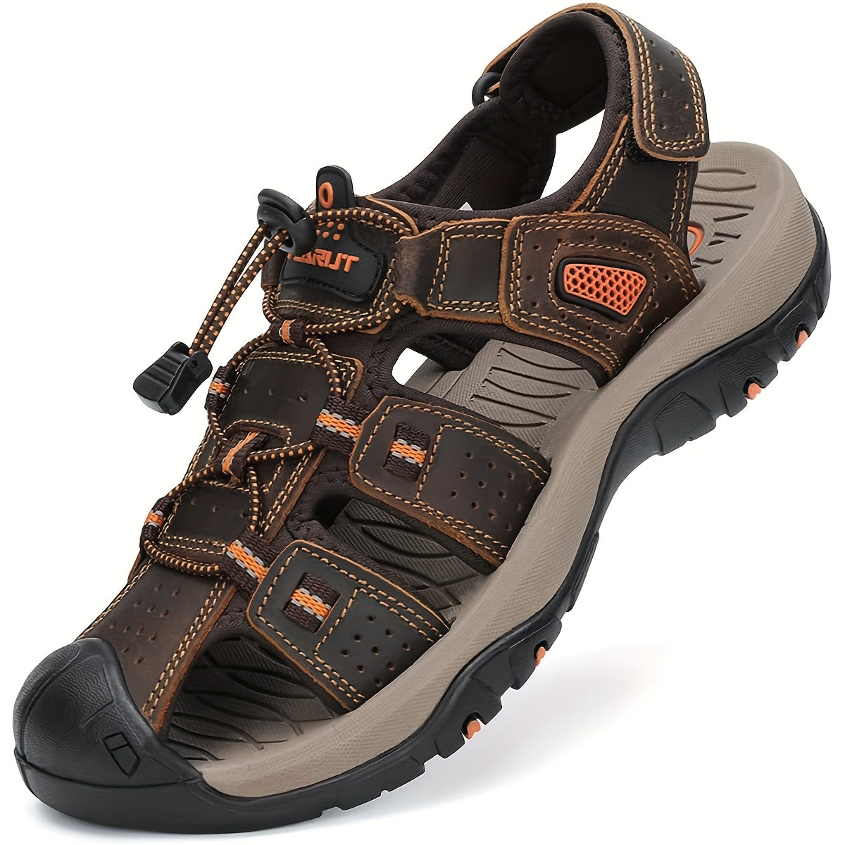 Mens Sport Hiking Sandals Closed Toe Water Shoes Outdoor