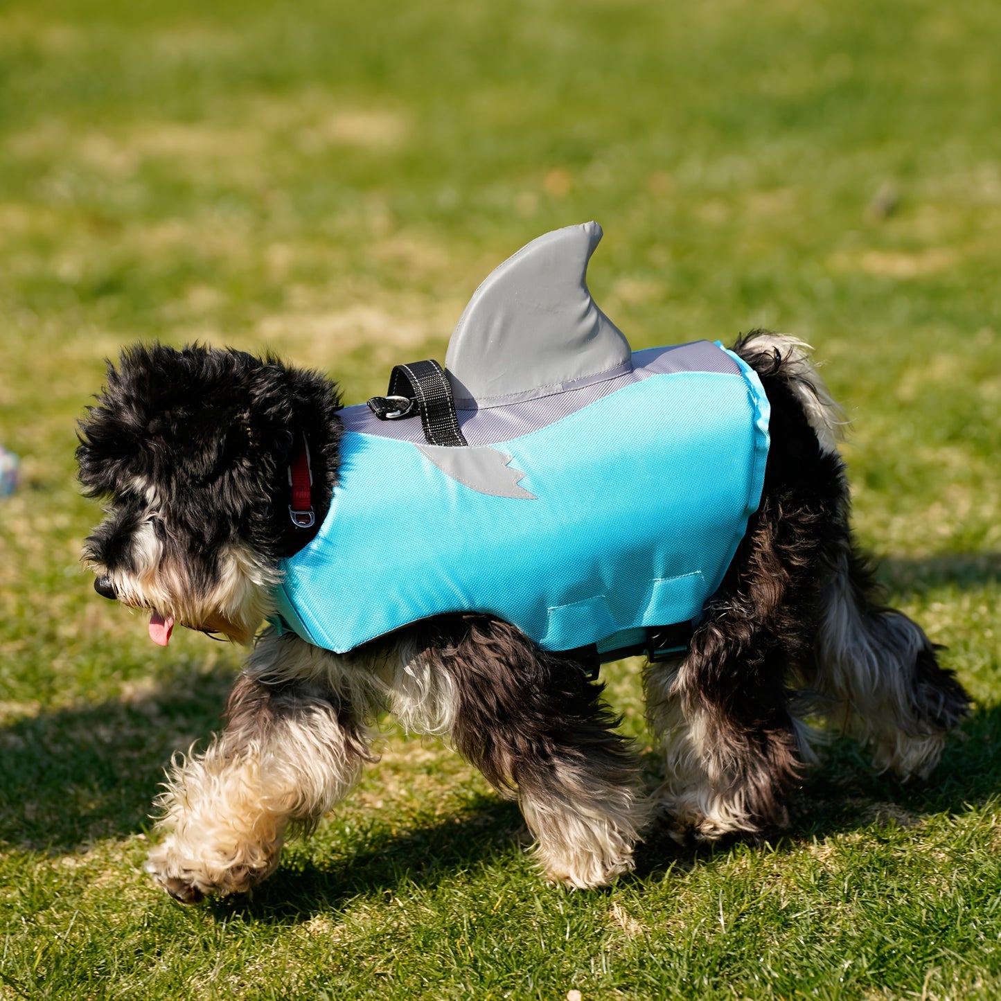 Reflective Shark Shape Pet Life Jacket Adjustable Dog Vest