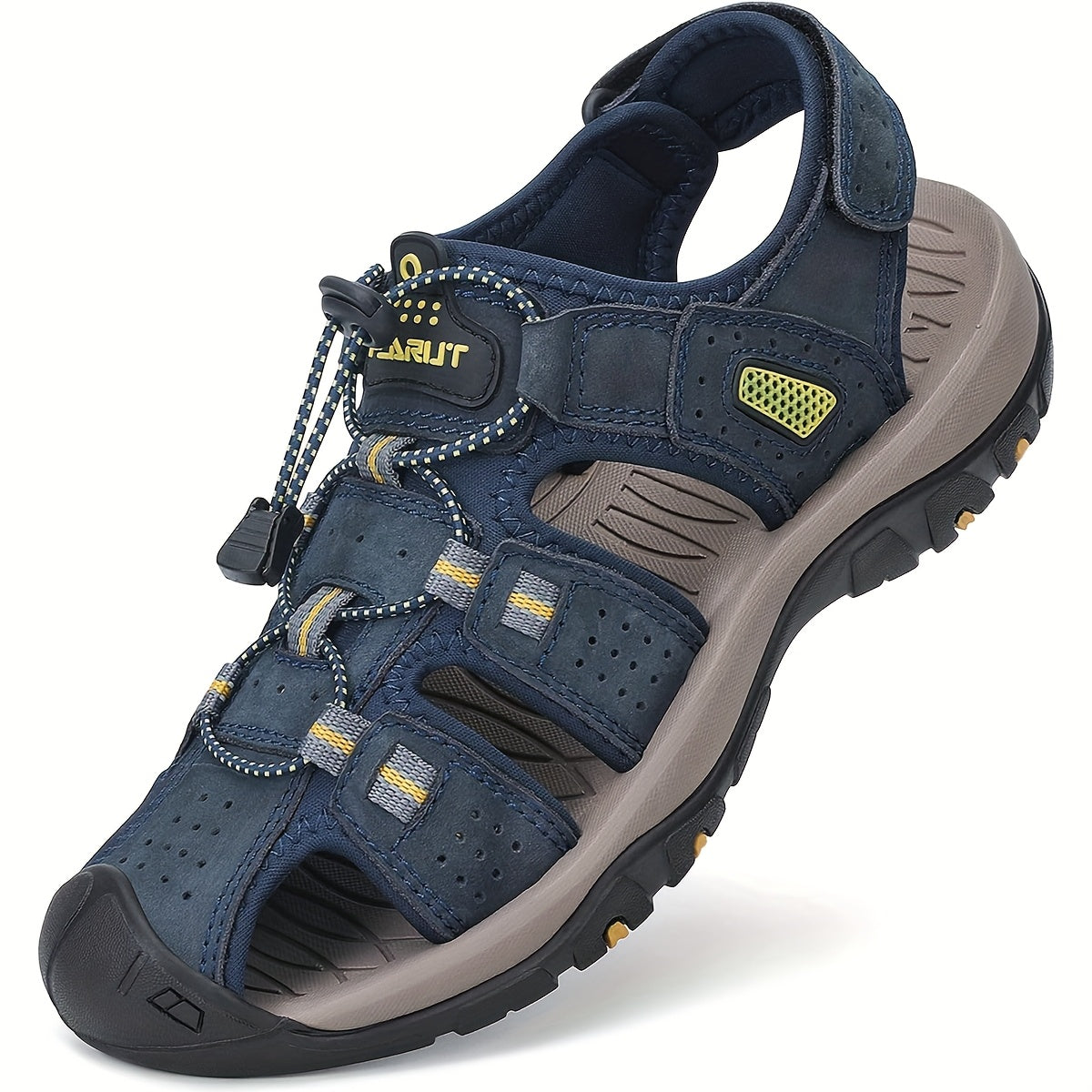 Mens Sport Hiking Sandals Closed Toe Water Shoes Outdoor