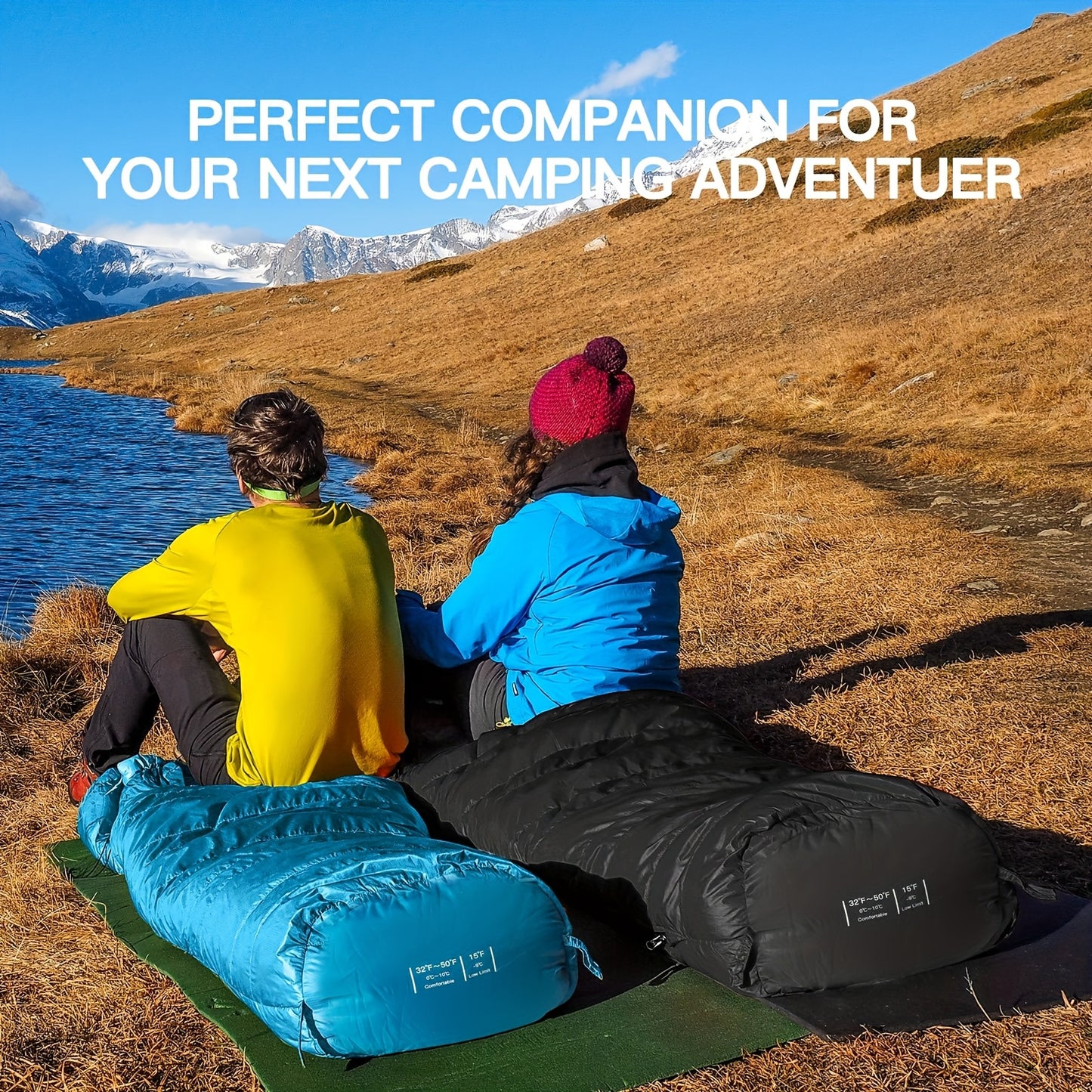 Bessport Mummy Sleeping Bag Extreme 3-Season For Adults