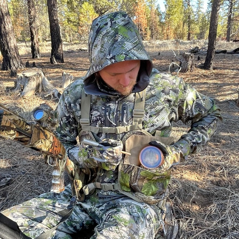 AUSCAMOTEK Camouflage Hunting Vest With Removable Seat Cushion