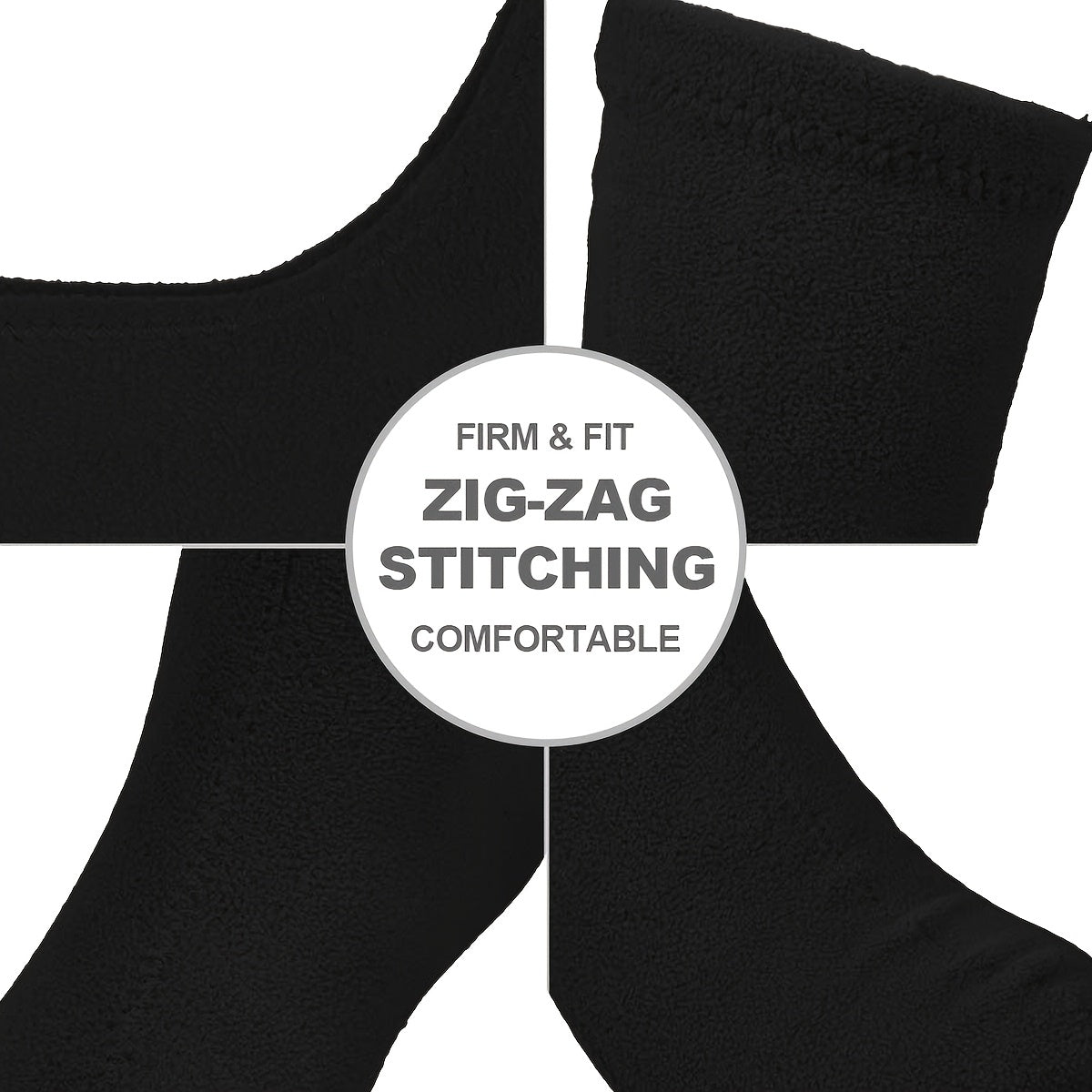 AIBEANIE Men Hiking Fleece Boot Socks Military Liner