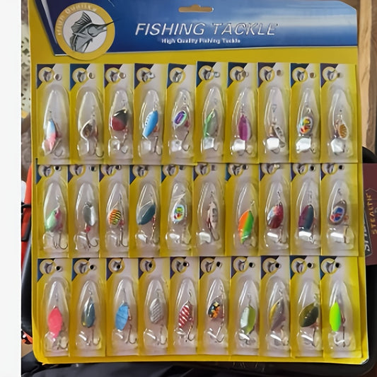 Stainless Steel Spinnerbait Set For Freshwater And Saltwater Fishing