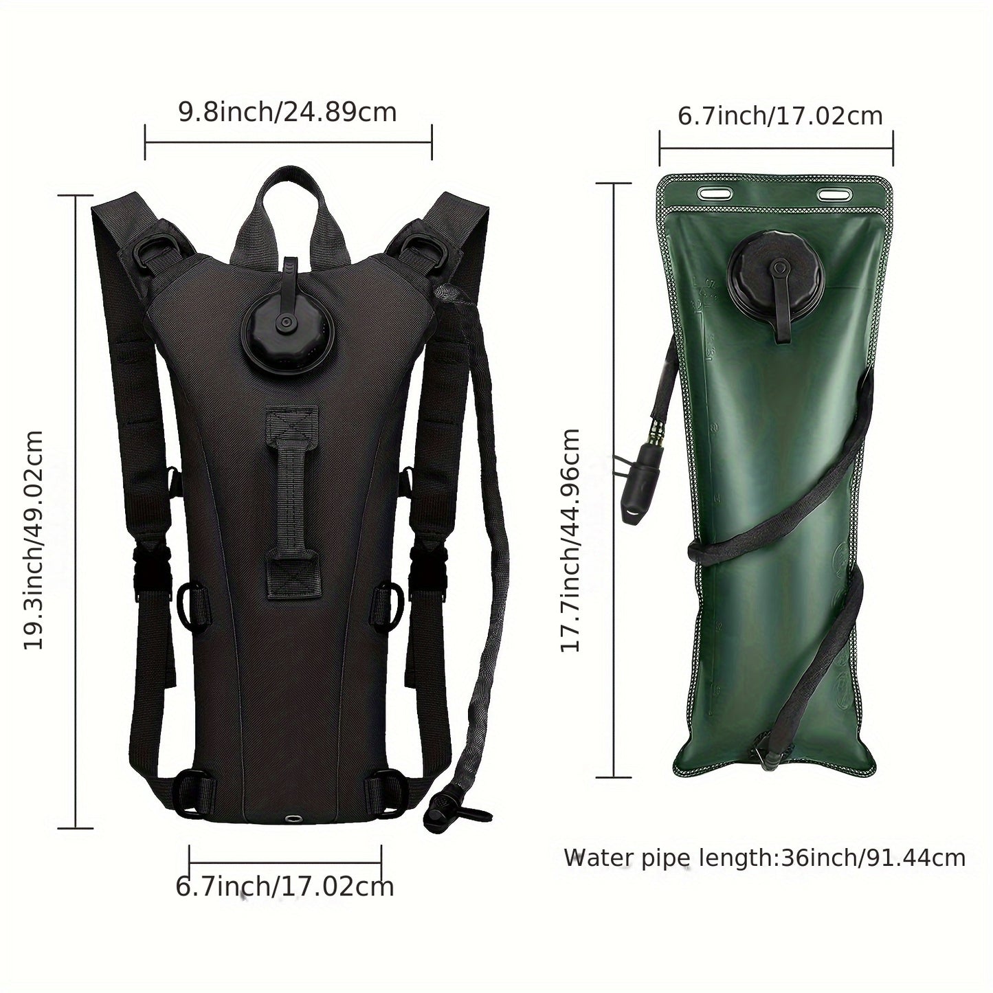 INNENS Hydration Backpack Water Bladder Bag For Hiking