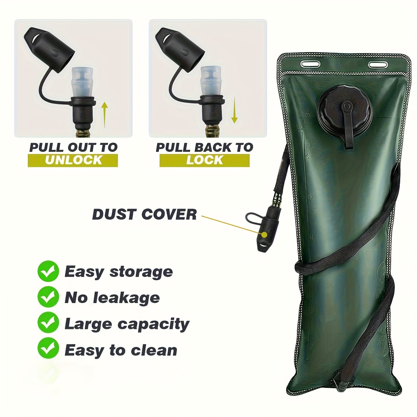 INNENS Hydration Backpack Water Bladder Bag For Hiking