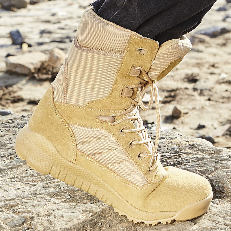 All Terrain Trekking Boots Cushioned Insole Non Slip Sole