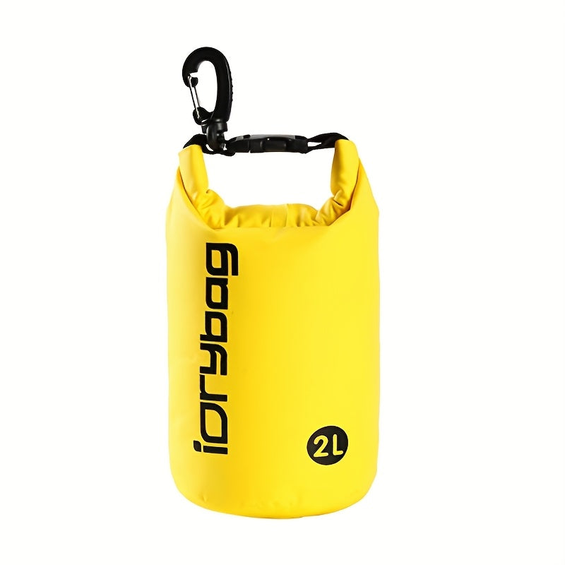 IDRYBAG Heavy Duty Hiking Backpack Roll Top Closure Dry Bag