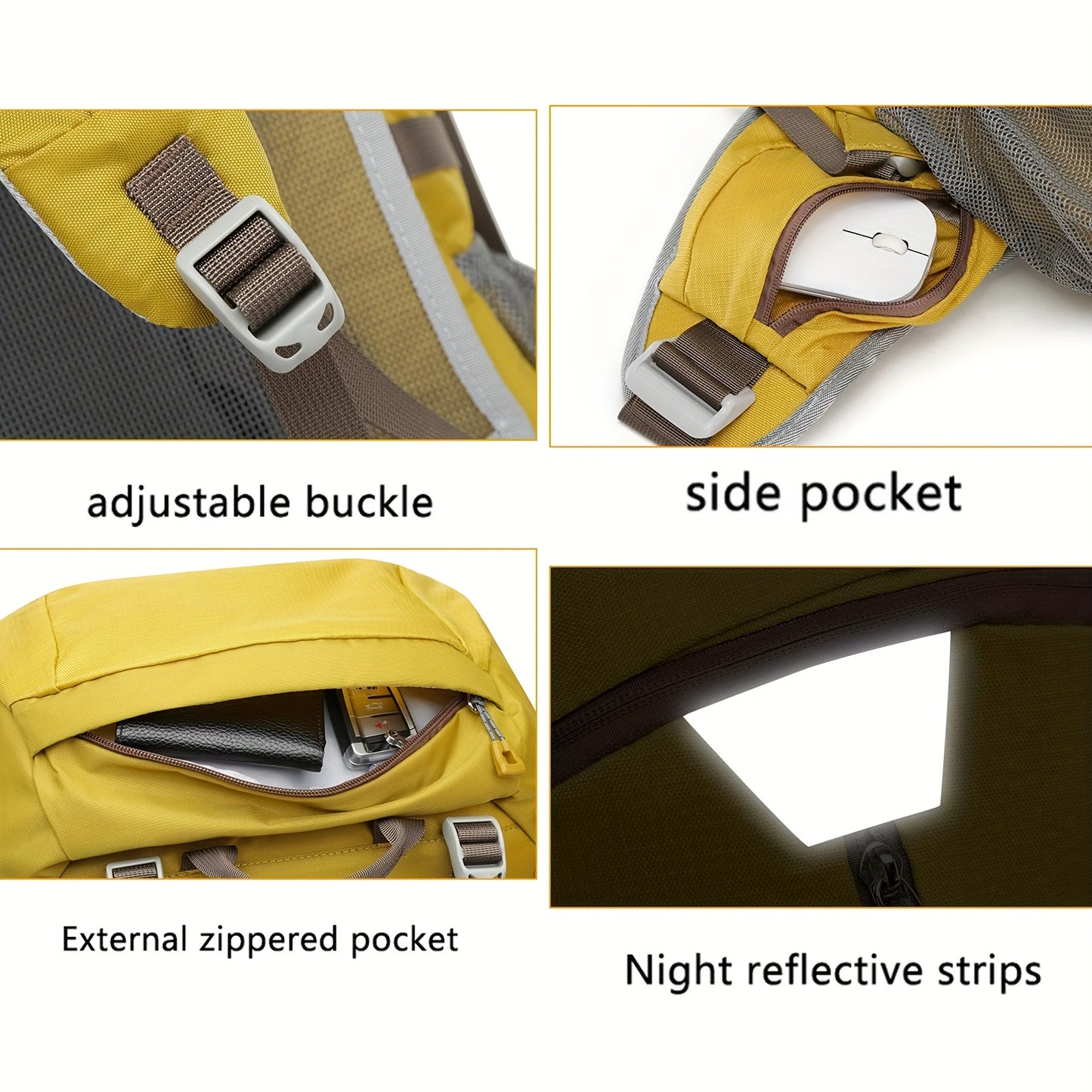 Royal Mountain Large Capacity Hiking Backpack Outdoor Travel Daypack