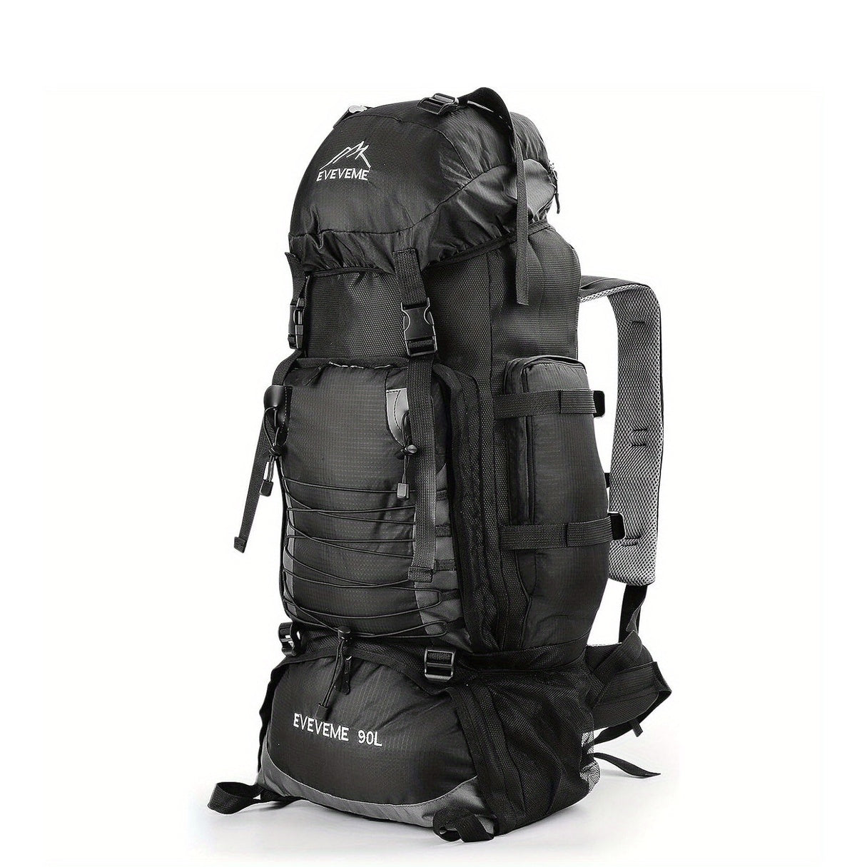 JSERYISGN Waterproof Hiking Backpack Tablet Compartment Shoe Storage