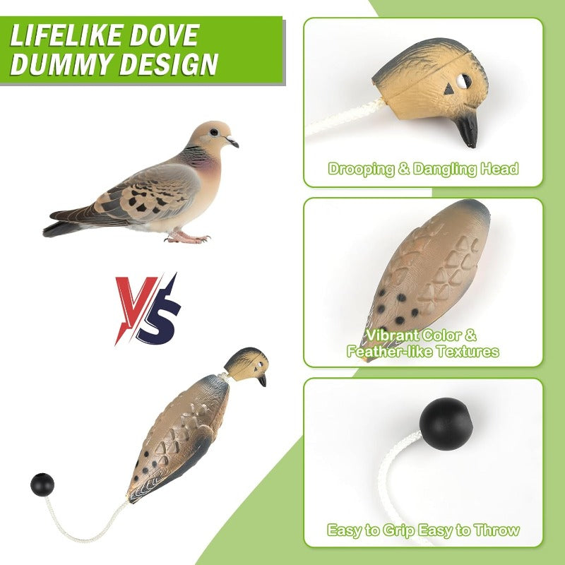 Archerest Dead Duck Pheasant Training Dummy Bumper Toy