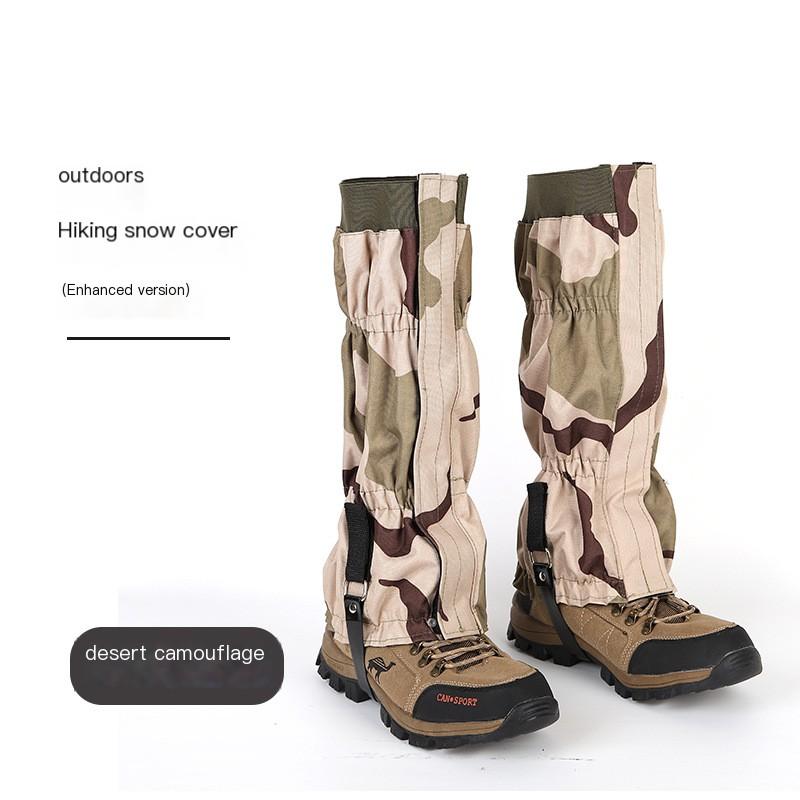 Heavy Duty Outdoor Leg Gaiters 600D Oxford Waterproof Windproof
