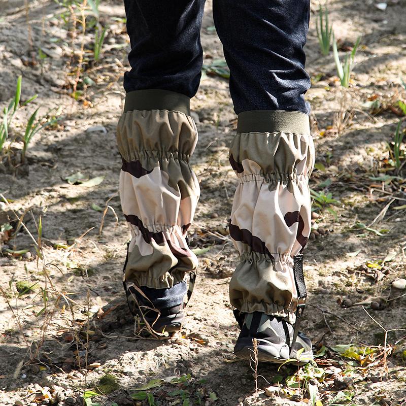 Heavy Duty Outdoor Leg Gaiters 600D Oxford Waterproof Windproof