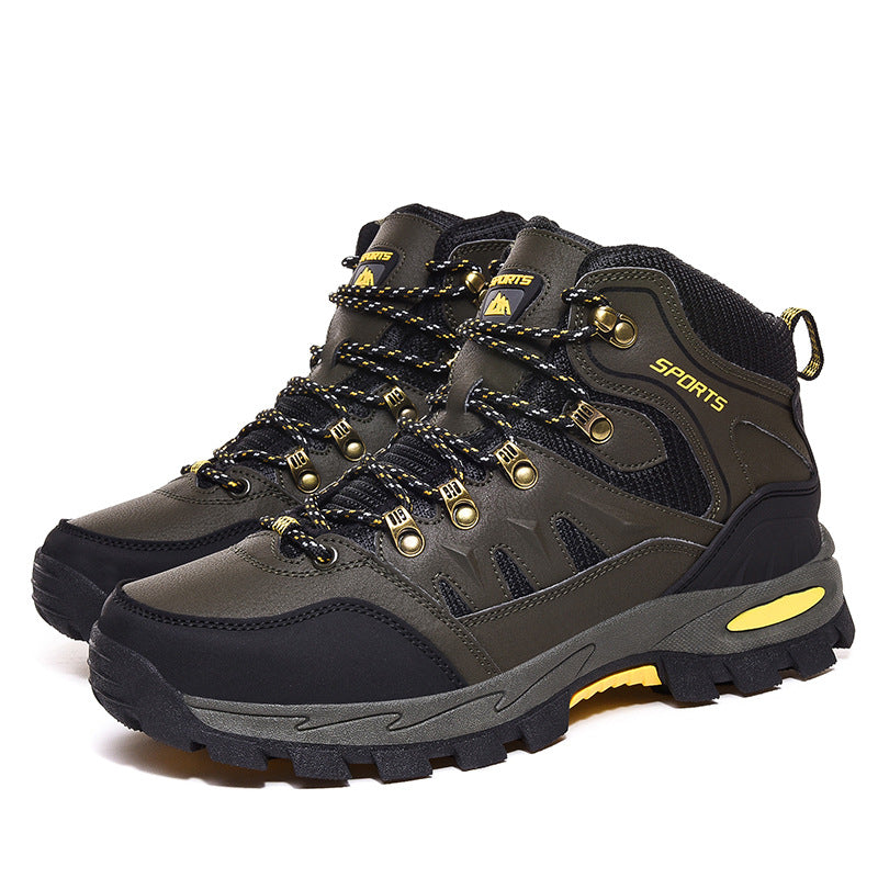 Unisex Hiking Shoes All Terrain Winter Ready Rugged Rubber Sole